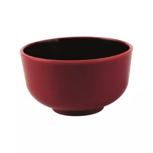 Mini bol thaï  bordeaux et noir 30ml (11A01)